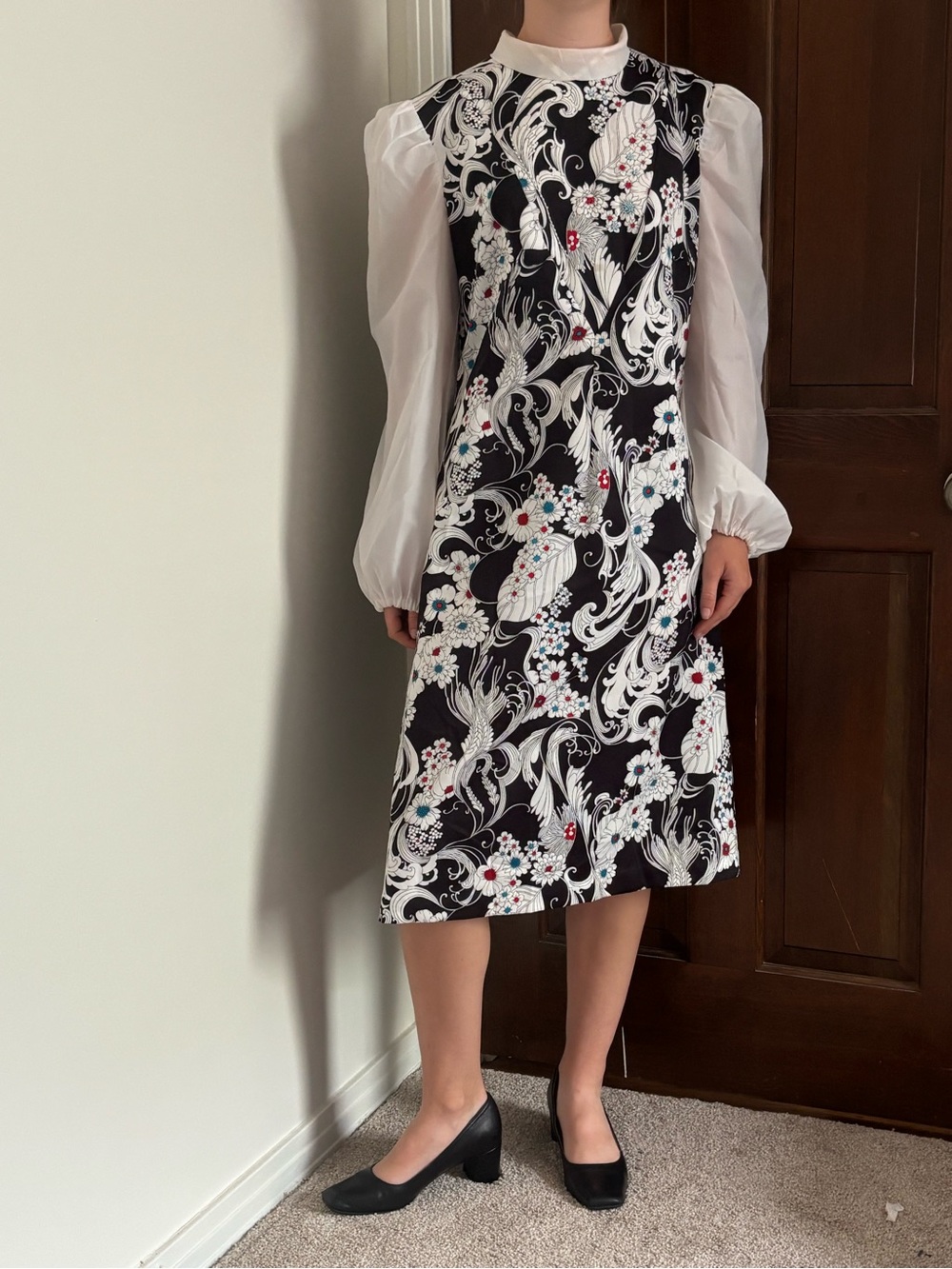 Vintage Handmade Maternity Dress